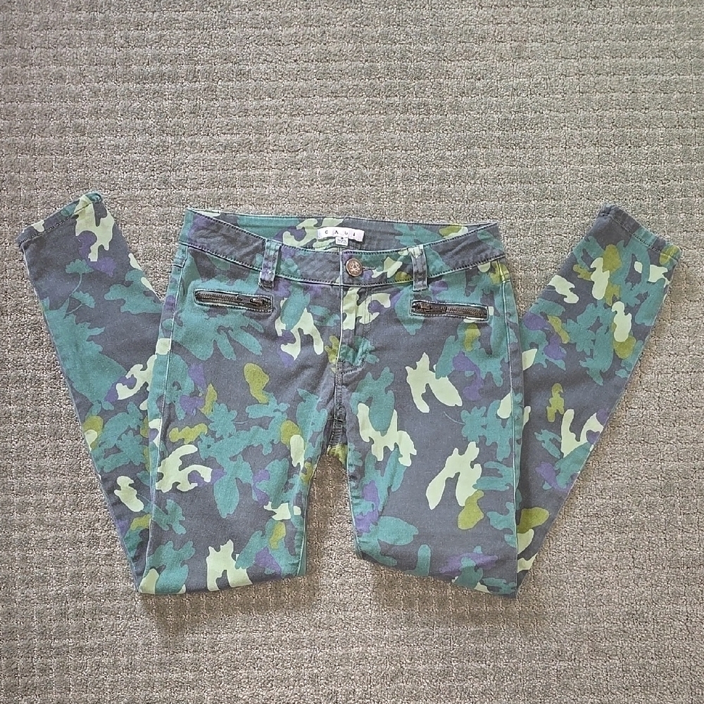 Camouflage Skinny Jeans